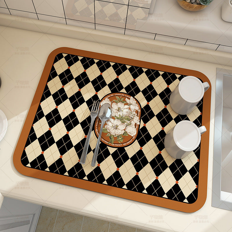 Washable Countertop Drying & Insulation Pad – Eco-Friendly Kitchen Essential