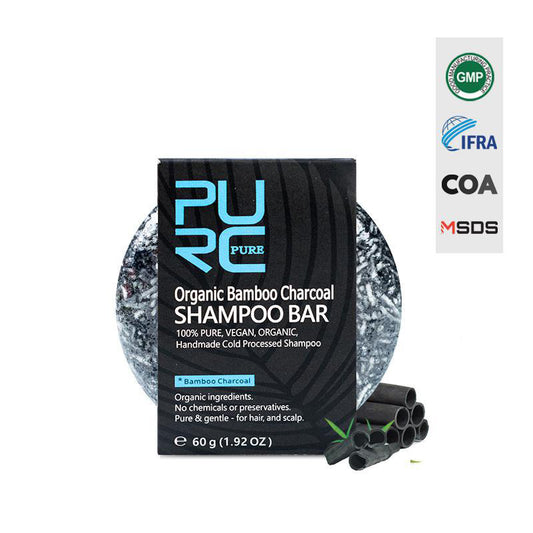 Bamboo Charcoal Shampoo Soap – Nourishing & Refreshing Hair Care