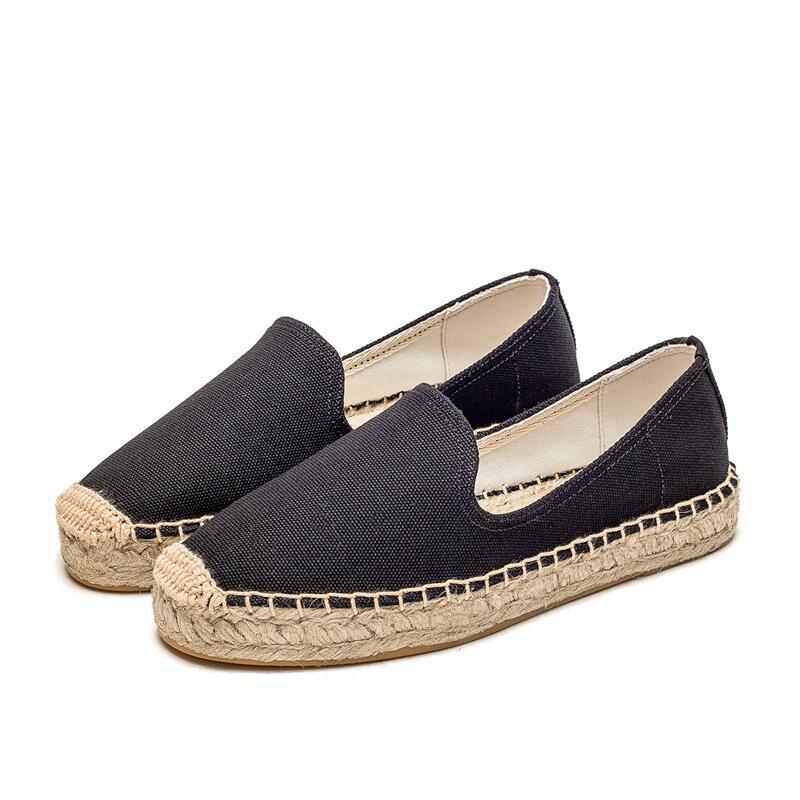 Women’s Canvas Fisherman Loafers – Comfortable & Eco-Friendly Slip-Ons