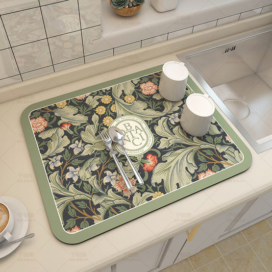 Washable Countertop Drying & Insulation Pad – Eco-Friendly Kitchen Essential
