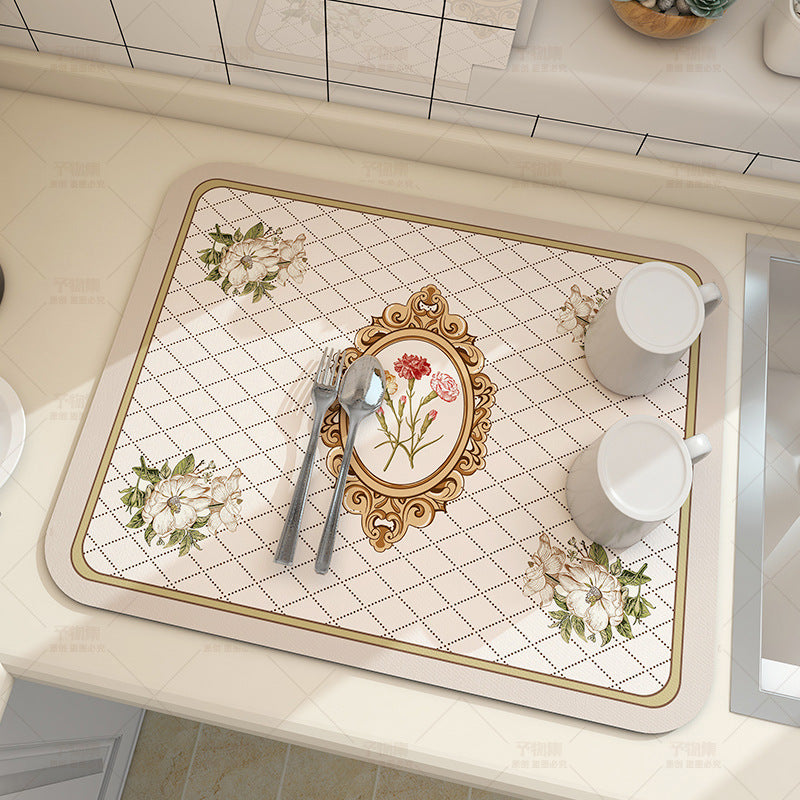 Washable Countertop Drying & Insulation Pad – Eco-Friendly Kitchen Essential