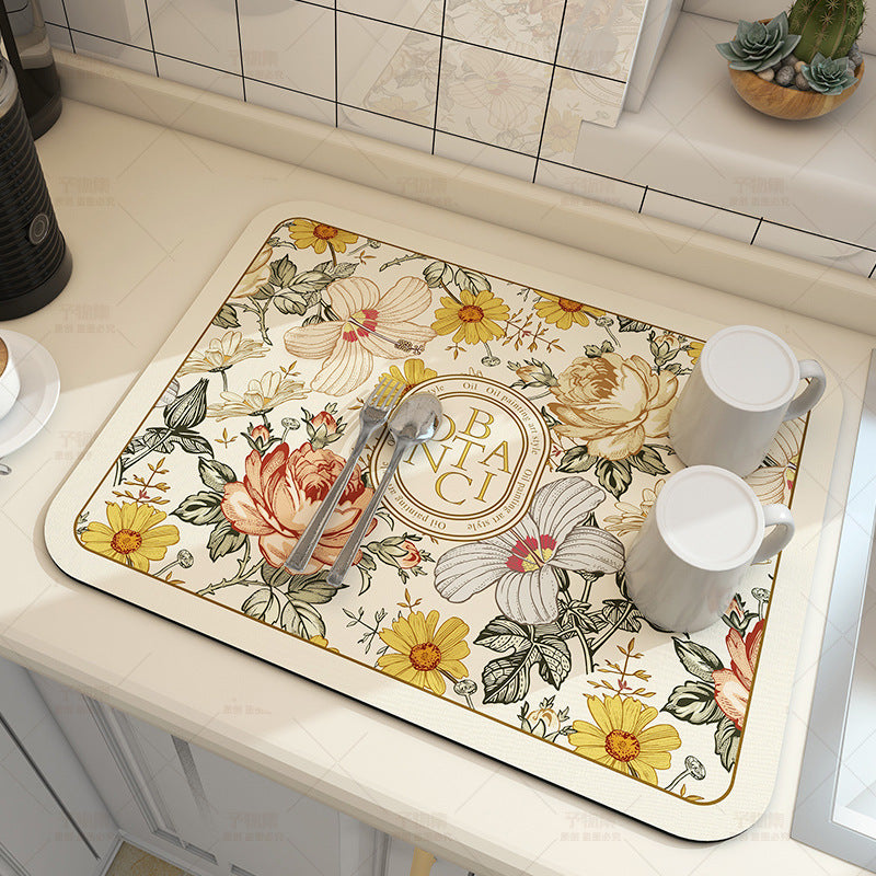Washable Countertop Drying & Insulation Pad – Eco-Friendly Kitchen Essential