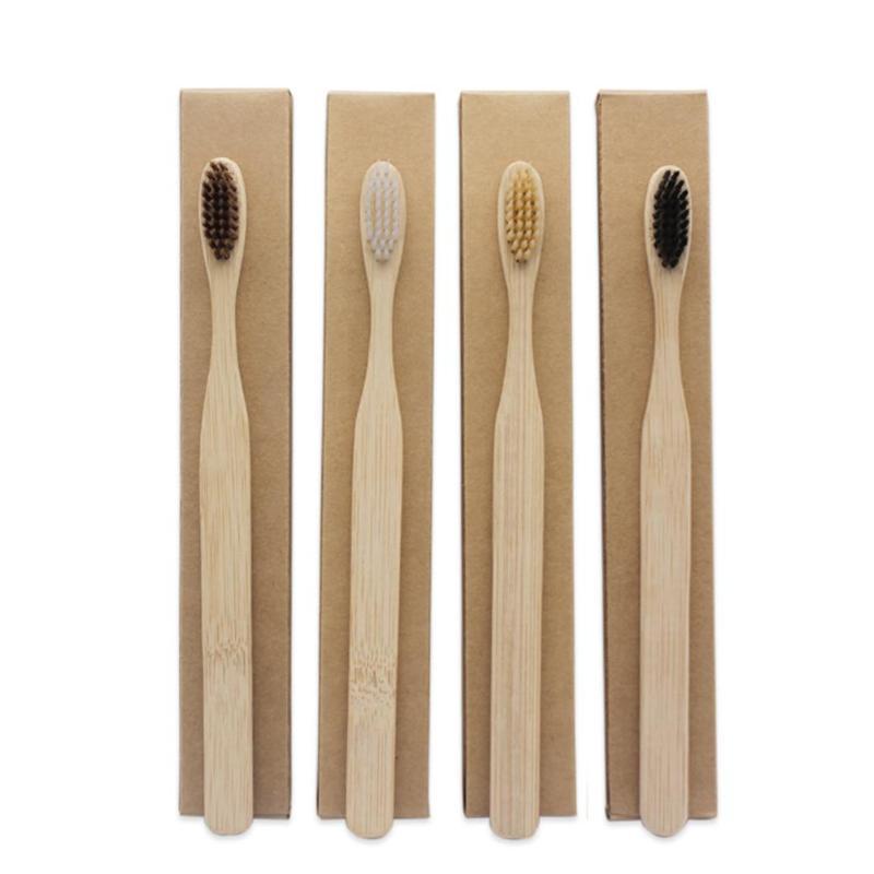 Eco-Friendly Bamboo Toothbrush Set – Pack of 3 Sustainable Brushes