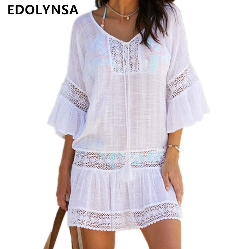 Bamboo Cotton Summer Beach Cover-Up – Stylish & Sustainable Swimwear Kaftan