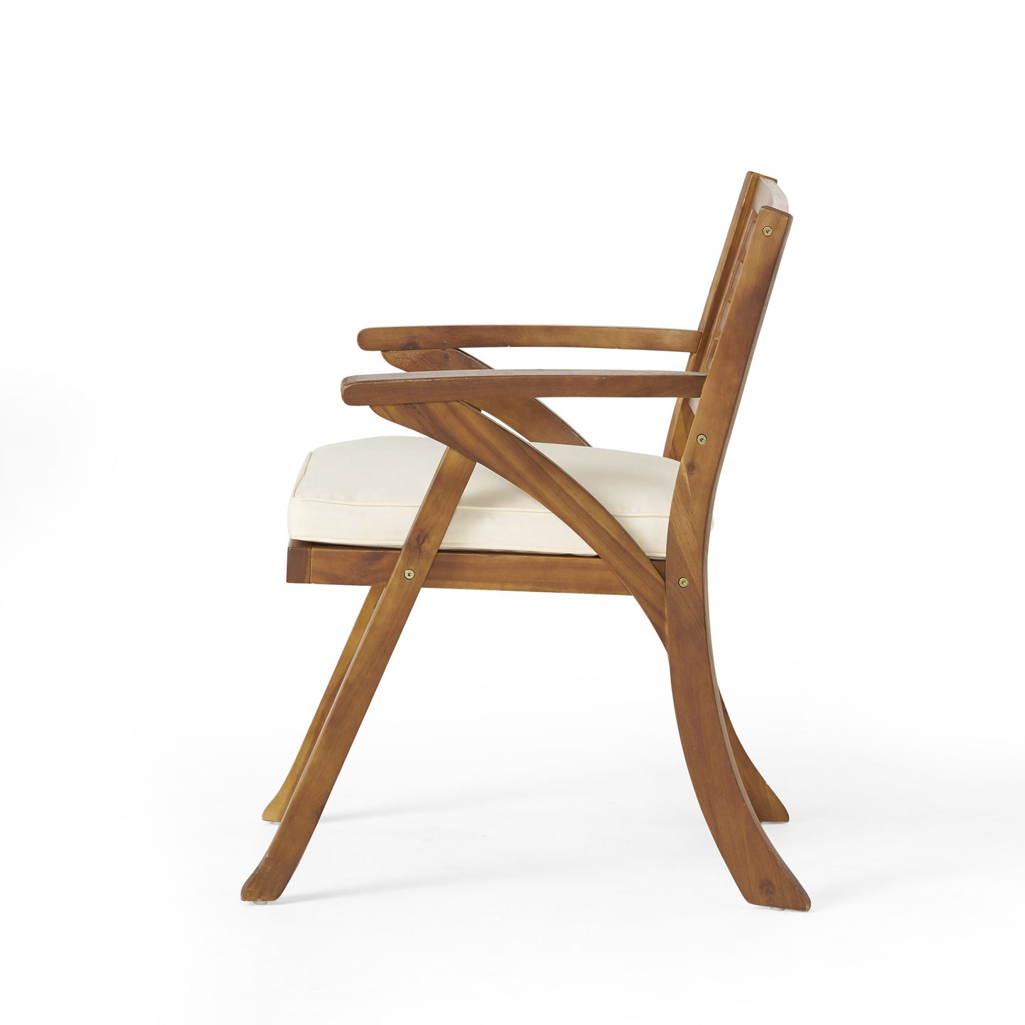 Hermosa 5-Piece Wood Dining Set with Cushions – Stylish & Sustainable Dining