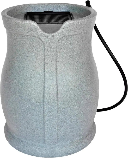 Catalina 45-Gallon Rain Barrel – BPA-Free with Flat-Back Design & Hose