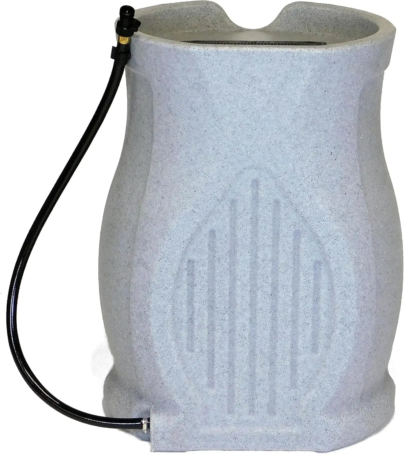 Catalina 45-Gallon Rain Barrel – BPA-Free with Flat-Back Design & Hose