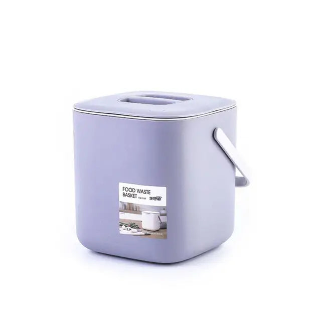 Countertop Compost Bin with Lid – Indoor Food Waste Container