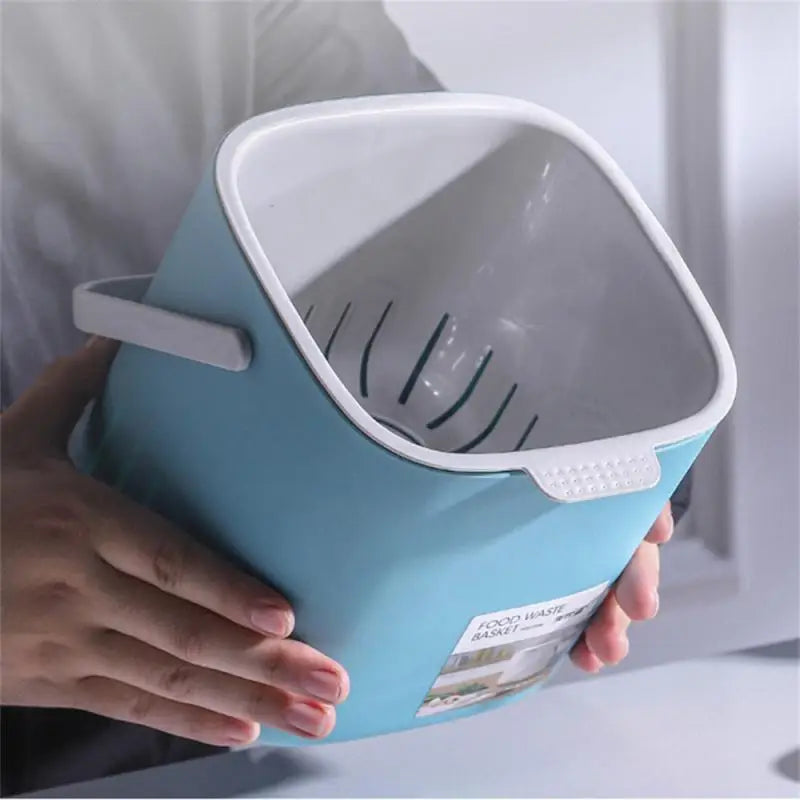 Countertop Compost Bin with Lid – Indoor Food Waste Container