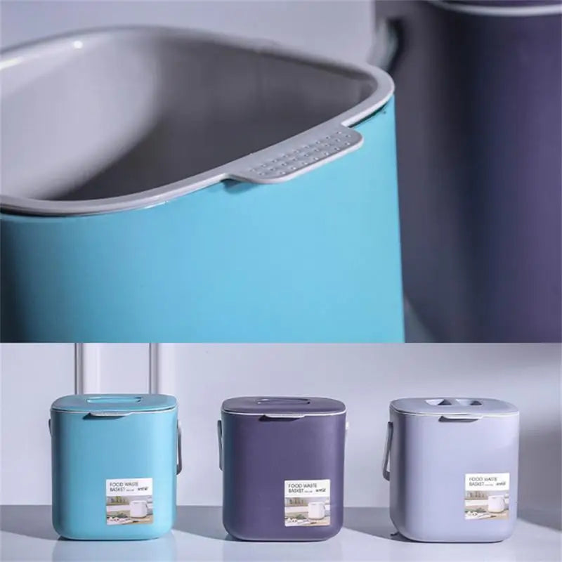 Countertop Compost Bin with Lid – Indoor Food Waste Container