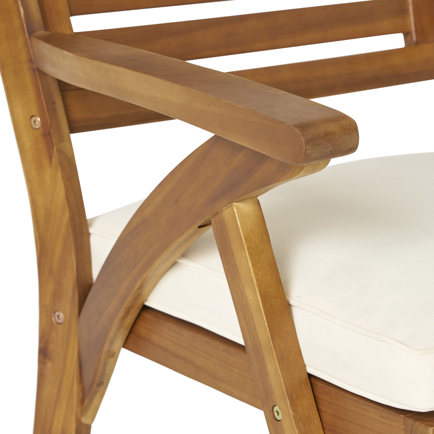 Hermosa 5-Piece Wood Dining Set with Cushions – Stylish & Sustainable Dining
